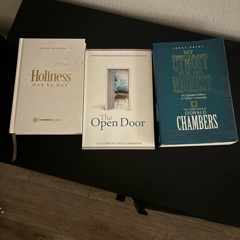 Set of Christian books